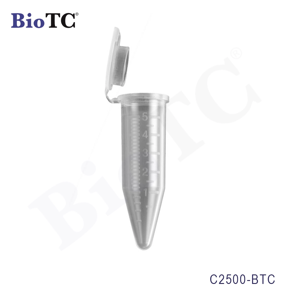 Snap Cap 5mL MacroTubes®, non-sterile, four bags of 50 tubes