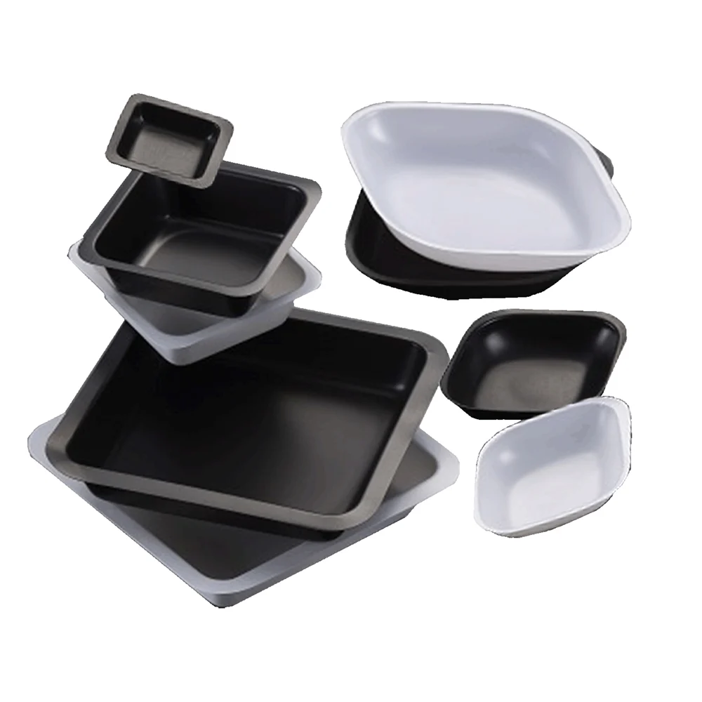 Weigh Boat, white, 100mL, 80 x 80 x 24mm, square, 500/pk