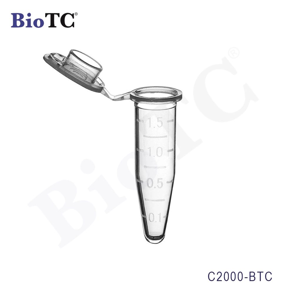 Micro Centrifuge Tubes 1.5mL, Sterile, Natural