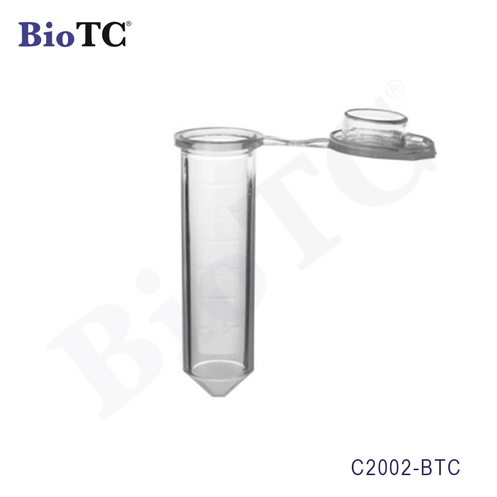 Micro Centrifuge Tubes 2mL, Sterile, Natural