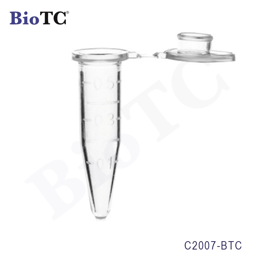 Micro Centrifuge Tubes 0.5mL, Sterile, Natural