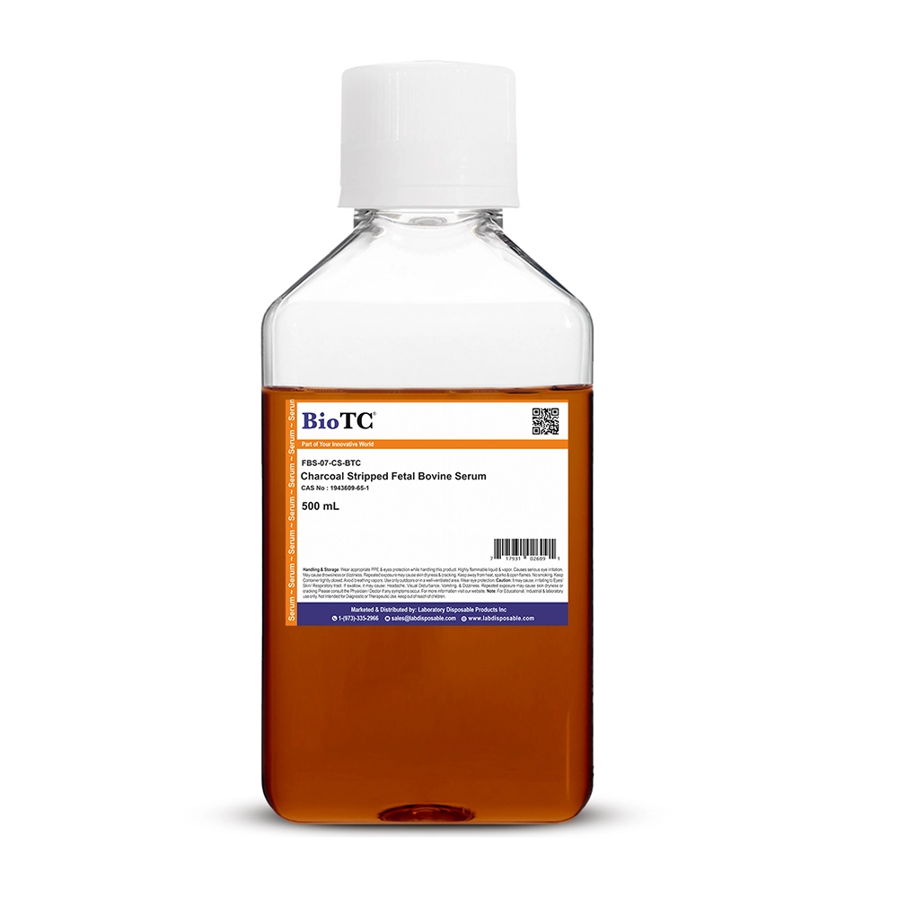 Charcoal Stripped Fetal Bovine Serum 500mL